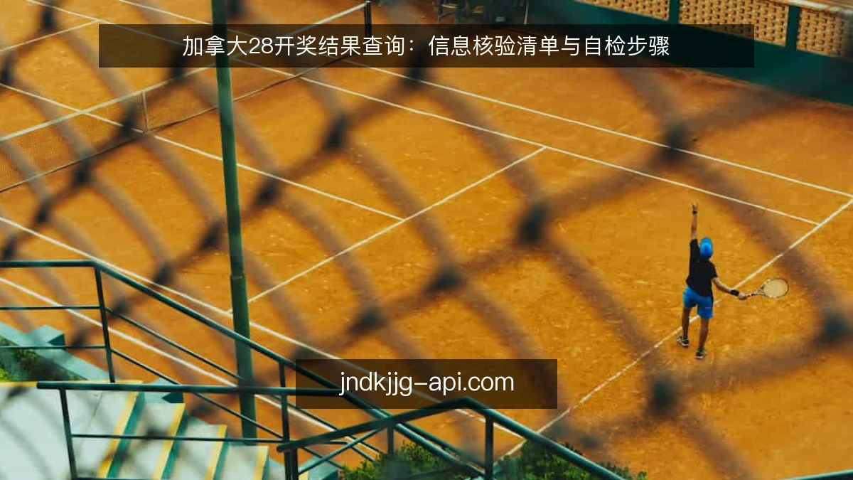 加拿大28开奖结果查询：信息核验清单与自检步骤